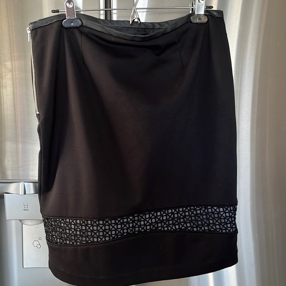 🍋 Jules & Leopold black skirt-size 12.